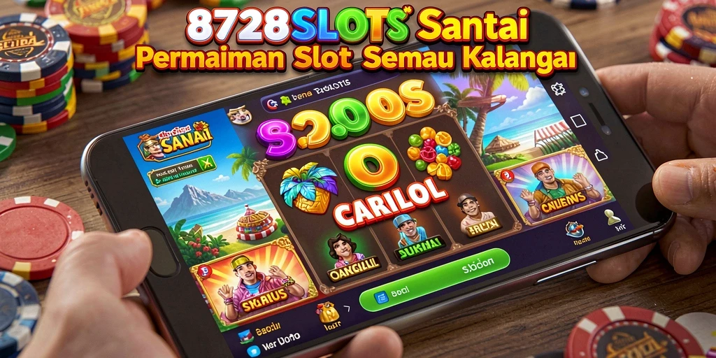 Tampilan menarik permainan slot 8728SLOTS yang menghibur.