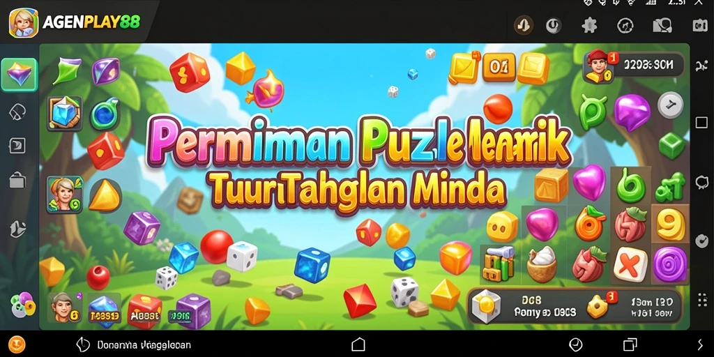 Screenshot gameplay AGENPLAY88 dengan tantangan puzzle yang menarik.