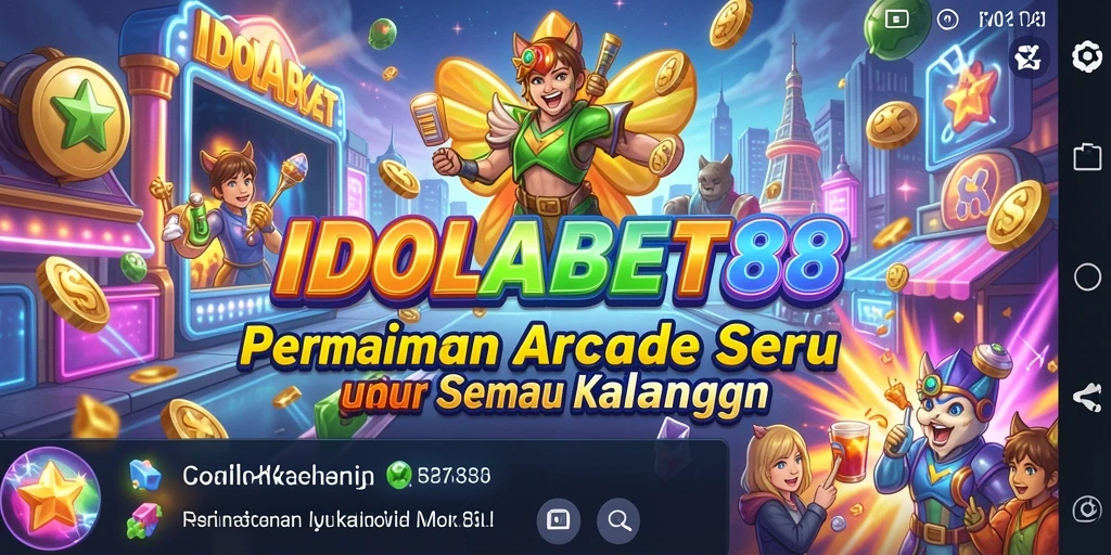 Tampilan menarik dari gameplay seru IDOLABET88.