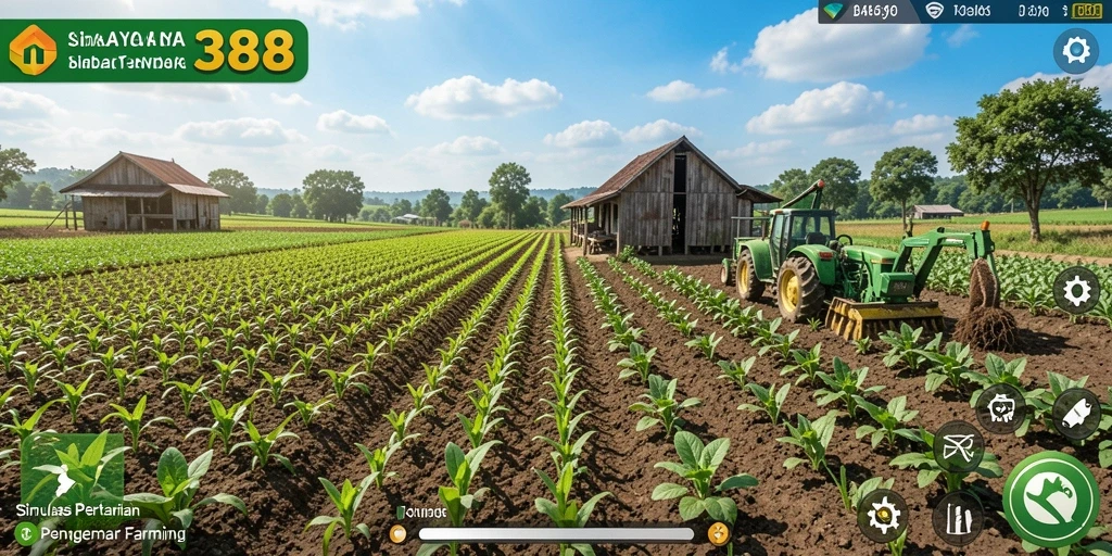Screenshot JAYA388 menampilkan ladang subur dengan berbagai tanaman