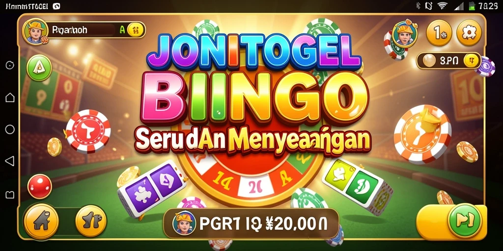 Screenshot gameplay JONITOGEL yang menarik dan interaktif.