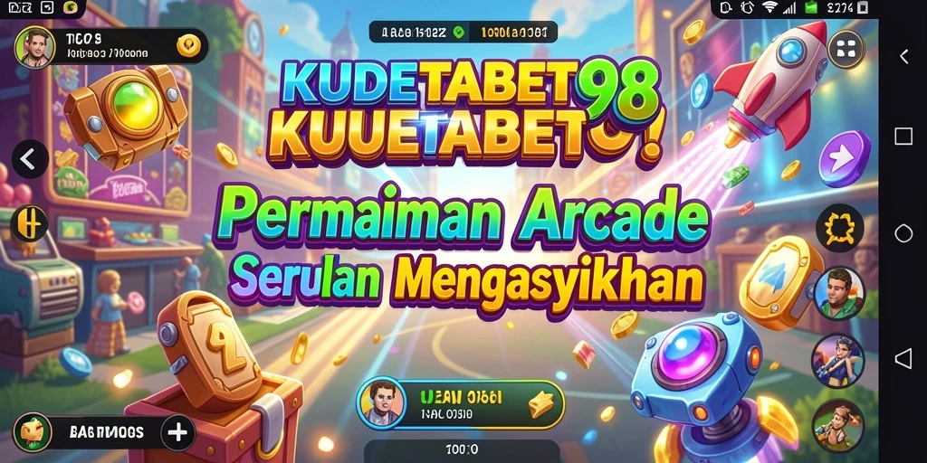 Tangkapan layar KUDETABET98 menunjukkan keseruan gameplay Arcade.