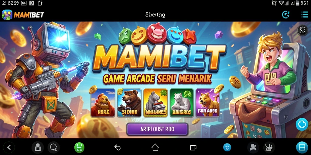 Screenshot dari gameplay seru MAMIBET.