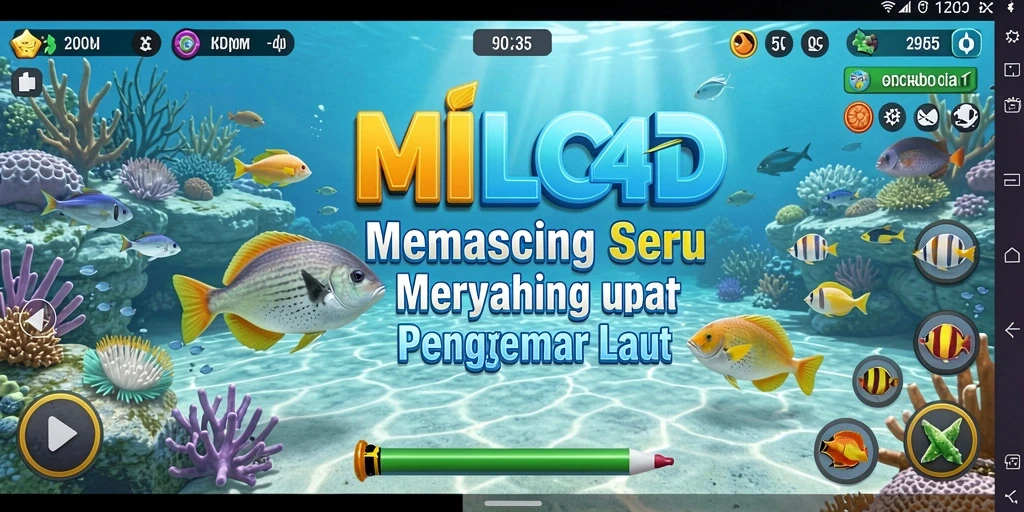 Tangkapan ikan terbaik dalam gameplay MILO4D yang menakjubkan.