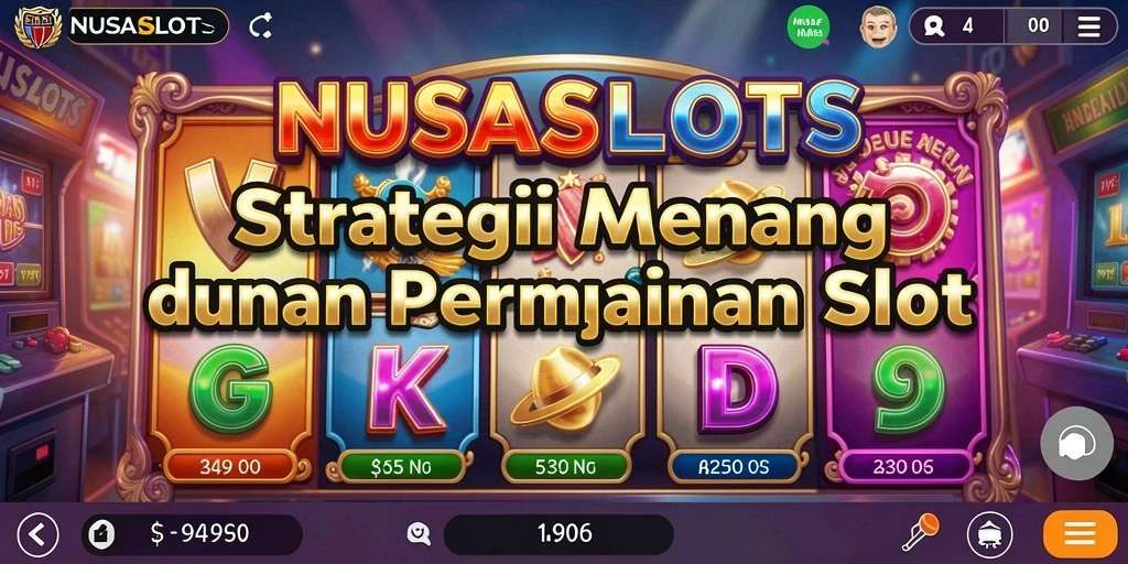 Tampilan gameplay NUSASLOTS dengan elemen strategi yang menarik.