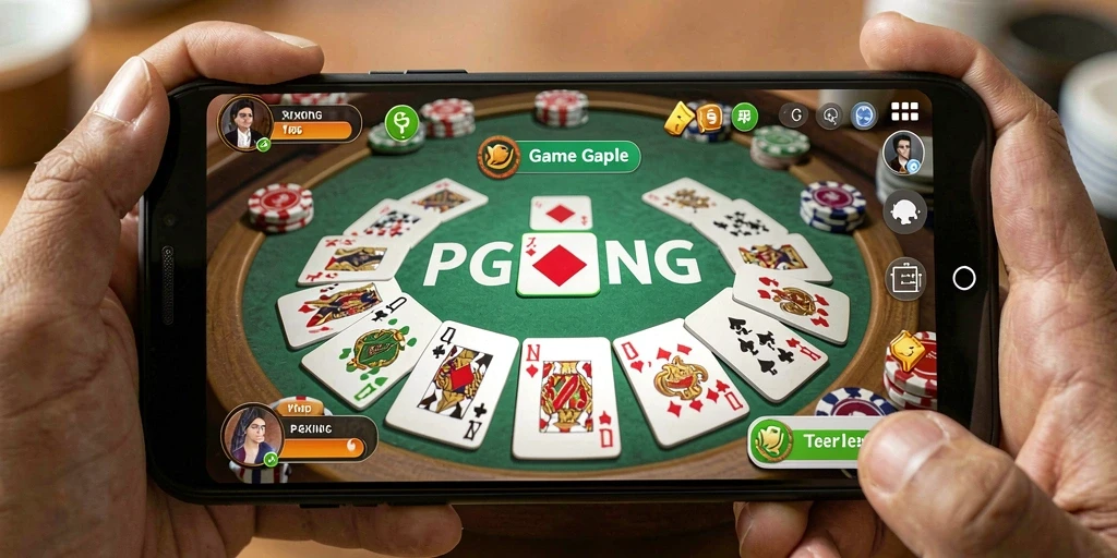 Tampilan gameplay PGKING yang menarik dan interaktif.
