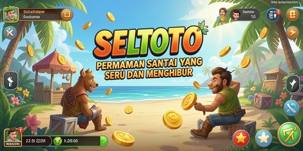Screenshot gameplay <strong>SELTOTO</strong> menunjukkan keseruan saat bermain dengan teman.