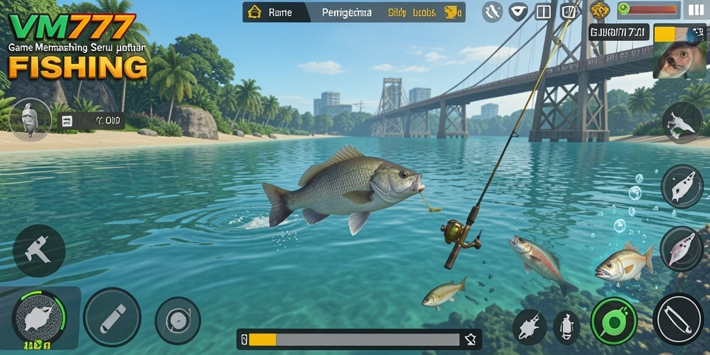 Tangkapan ikan yang menakjubkan dalam gameplay VM777.
